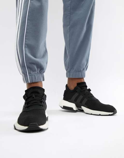 lavar pensión Tener un picnic Zapatillas de deporte negras POD-S3.1 B37366 de adidas Originals | ASOS