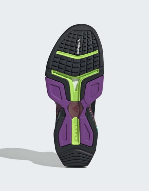 Zapatillas de deporte negras Rapidmove ADV 2 de adidas Performance x Jeremy Scott, 2 de 4