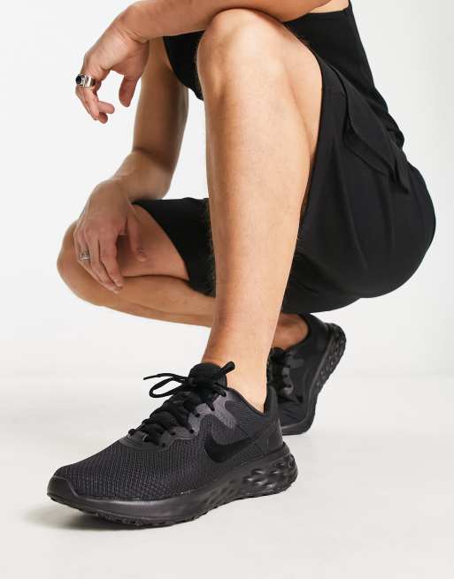 Hectáreas Cañón enseñar Zapatillas de deporte negras Revolution 6 de Nike Running | ASOS