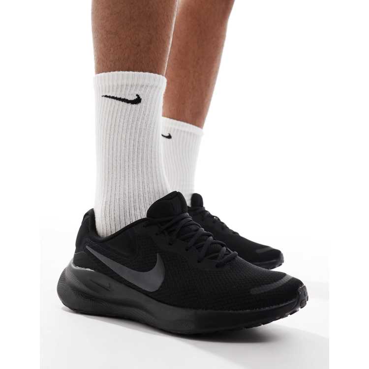 Zapatillas de deporte negras Revolution de Nike Running ASOS