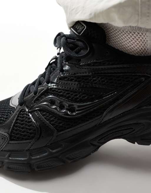 Zapatillas de deporte negras Ride Millennium de Saucony, 5 de 5