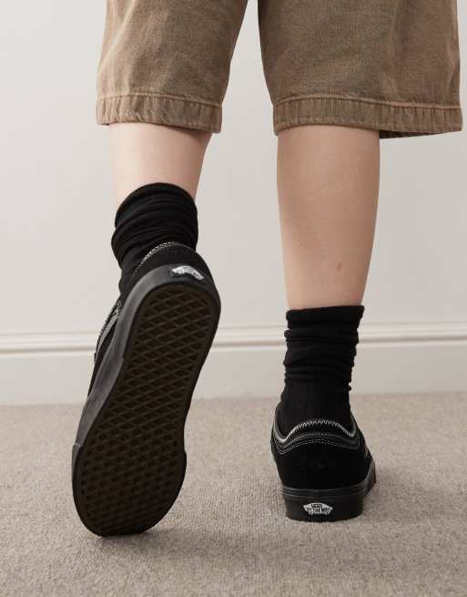 Zapatillas de deporte negras Rowley Classic de Vans ASOS
