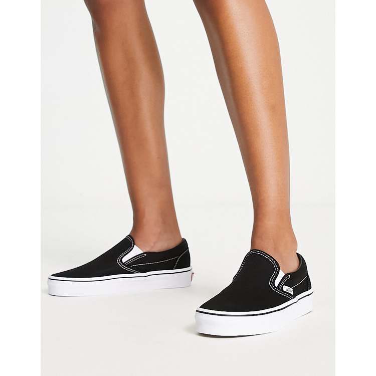 Vans negras outlet tachuelas