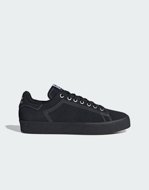 Stan smith negras y top leopardo