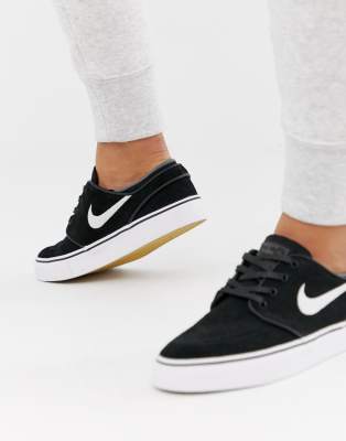 Misericordioso detección Congelar Zapatillas de deporte negras Stefan Janoski de Nike SB | ASOS