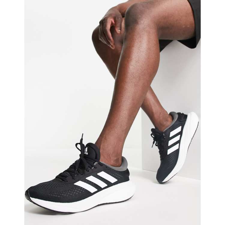 Tranquilidad Molestia Anzai Zapatillas de deporte negras Supernova 2 de adidas Running | ASOS