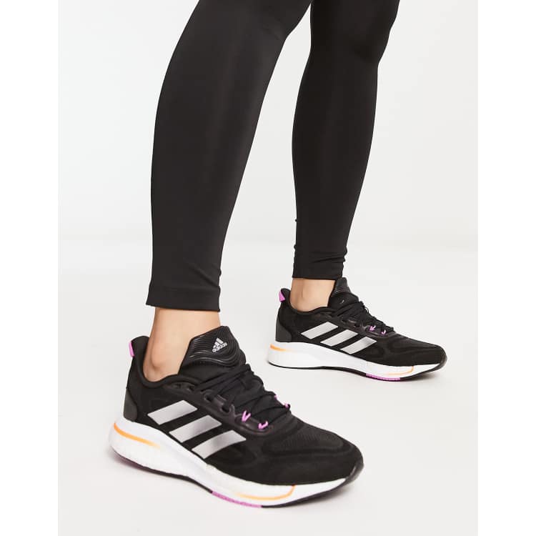 suficiente Dando único Zapatillas de deporte negras Supernova 2 + de adidas Running | ASOS