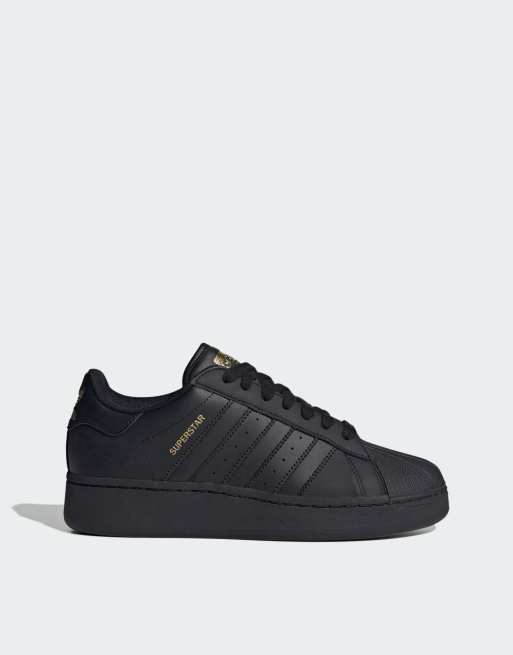 Zapatillas de deporte negras Superstar XLG de adidas Originals ASOS