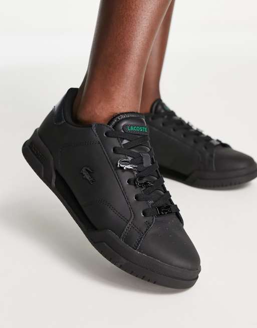  Lacoste Zapatillas deportivas para hombre, Negro