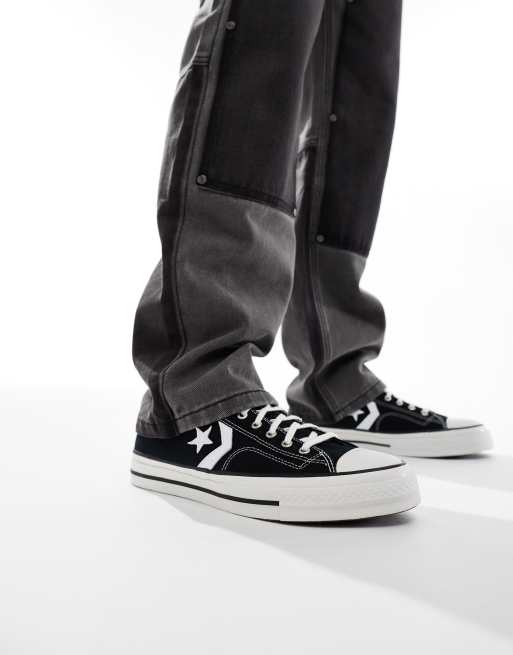 Zapatillas de deporte negras unisex Star Player 76 Ox de Converse, 3 de 5