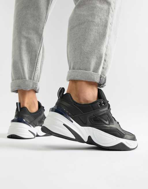 Acumulación Orgulloso adyacente Zapatillas de deporte negras V4789-002 M2K Tekno de Nike | ASOS