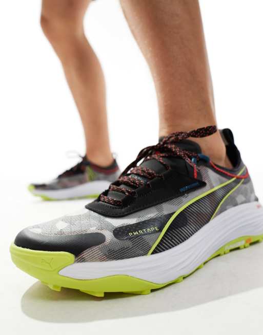 Zapatillas de deporte negras Voyage Nitro 3 de puma Atmos Running