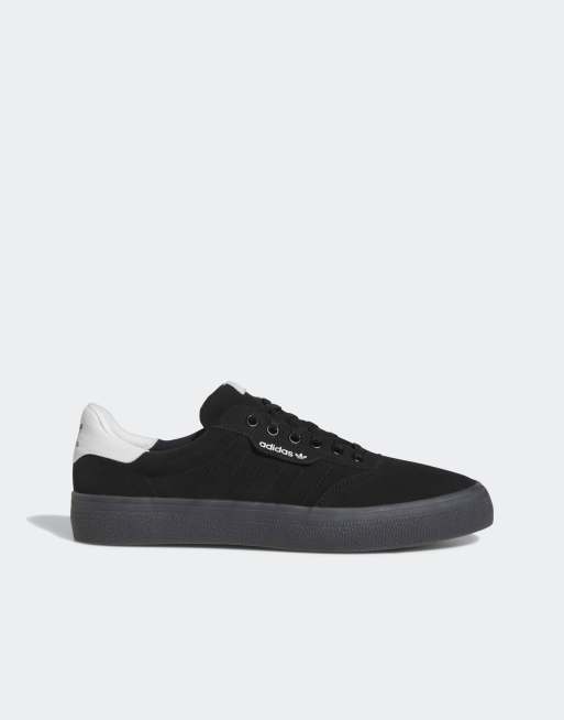 vender táctica Debería Zapatillas de deporte negras vulcanizadas 3MC de adidas Skateboarding | ASOS