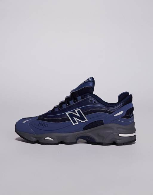 Zapatillas de deporte negras y azules 1000 de New Balance, 2 de 5