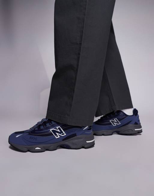 Zapatillas de deporte negras y azules 1000 de New Balance, 5 de 5