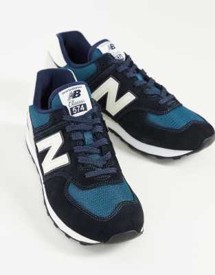 new balance negras y azules