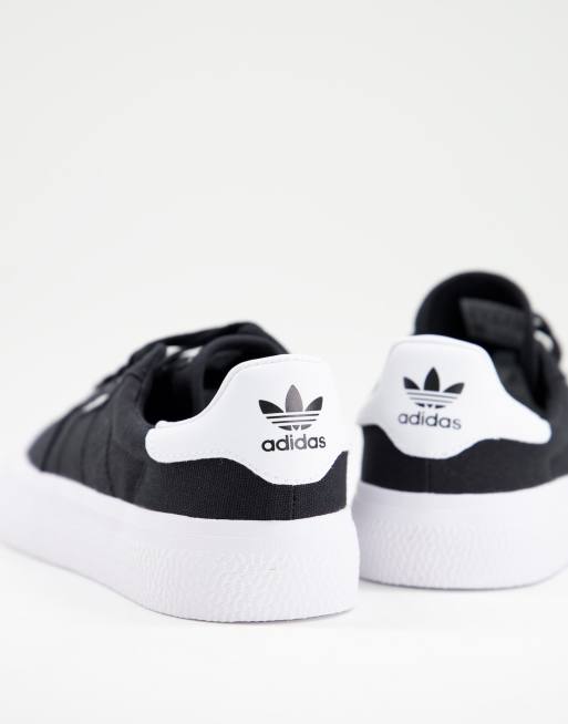 Zapatillas de deporte negras y blancas 3MC de adidas Originals