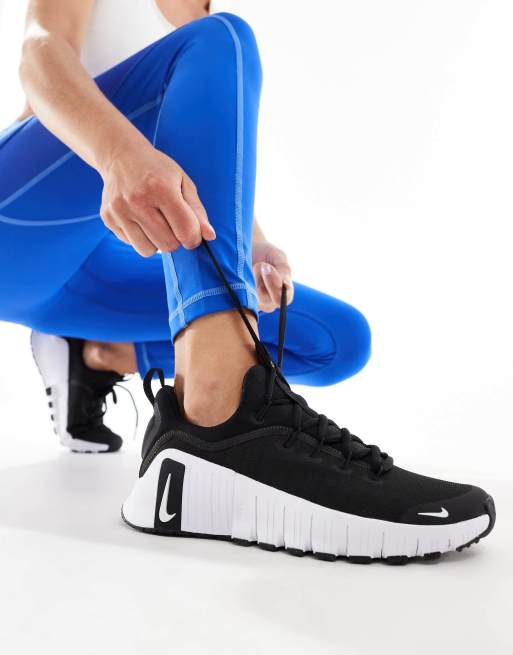 Zapatillas de deporte negras y blancas Free Metcon 6 de Nike Training, 5 de 5