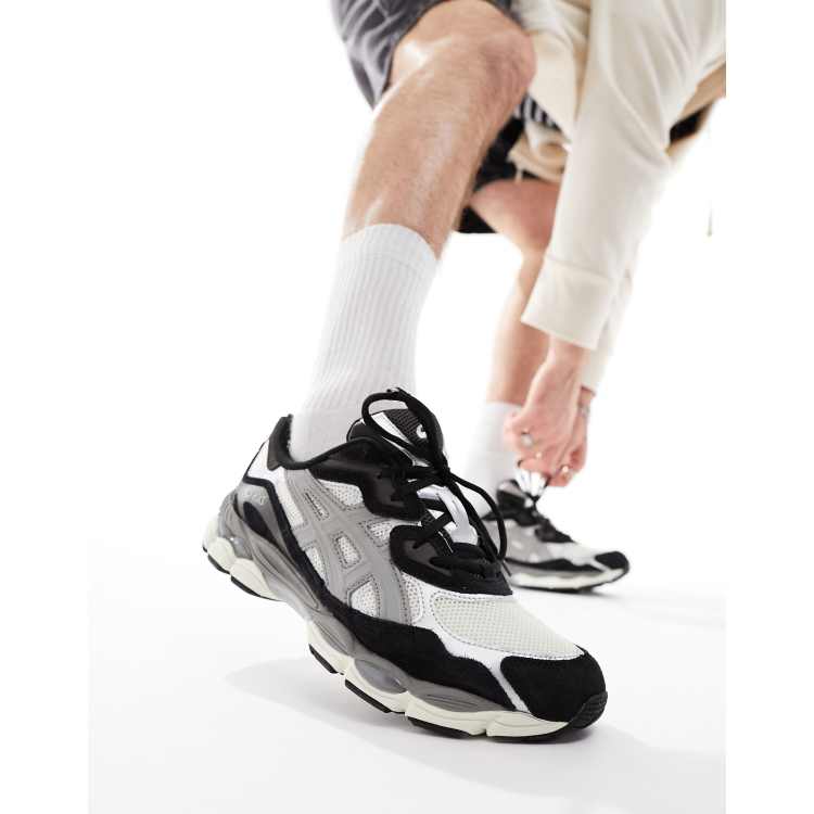 Zapatillas de deporte negras y blancas Gel NYC de Asics ASOS