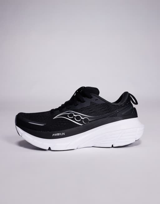 Zapatillas de deporte negras y blancas para correr Guide 18 de Saucony, 2 de 5