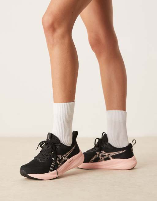 Zapatillas de deporte negras y color brisa para correr Gel-pulse 16 de ASICS, 3 de 5