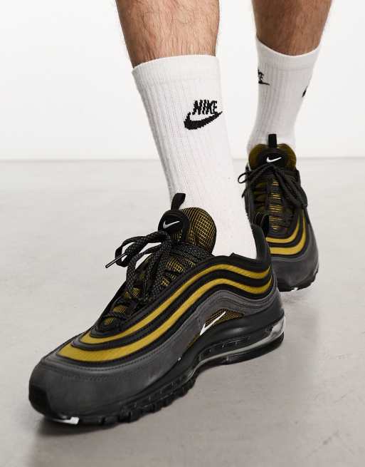 Zapatillas de deporte negras y color bronce Air Max 97 de Nike ASOS