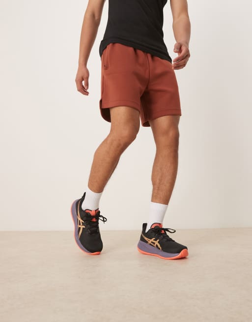 Zapatillas de deporte negras y coral para correr Gel-Cumulus 27 de Asics, 4 de 5
