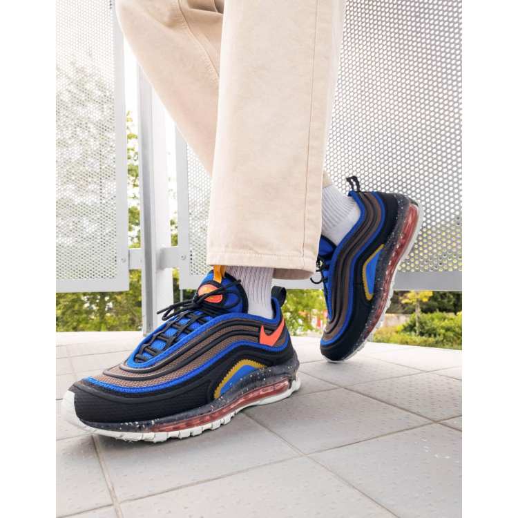 Nike air max discount 97 negras y doradas