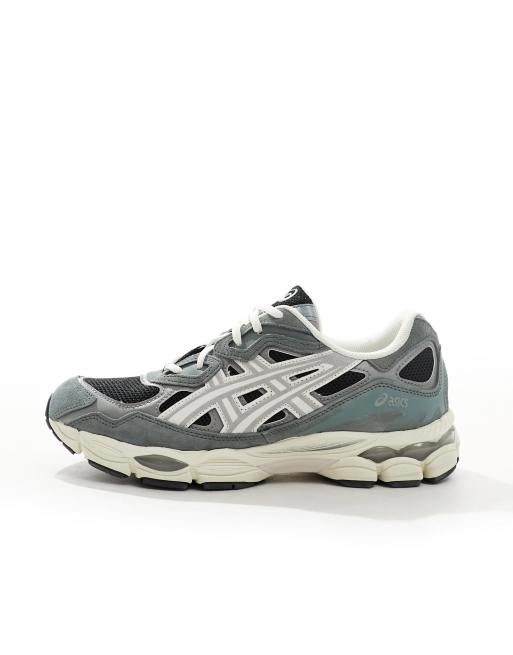 Zapatillas de deporte negras y gris cemento unisex Gel-NYC de Asics, 2 de 5