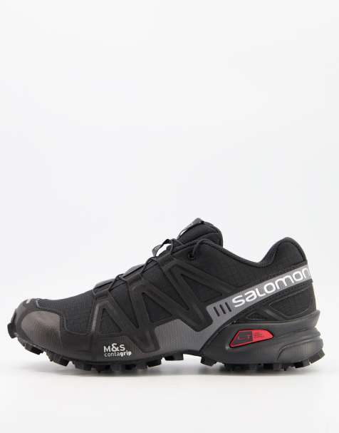 Zapatillas de deporte negras y gris fantasma unisex Speedcross 3 de Salomon - view 1