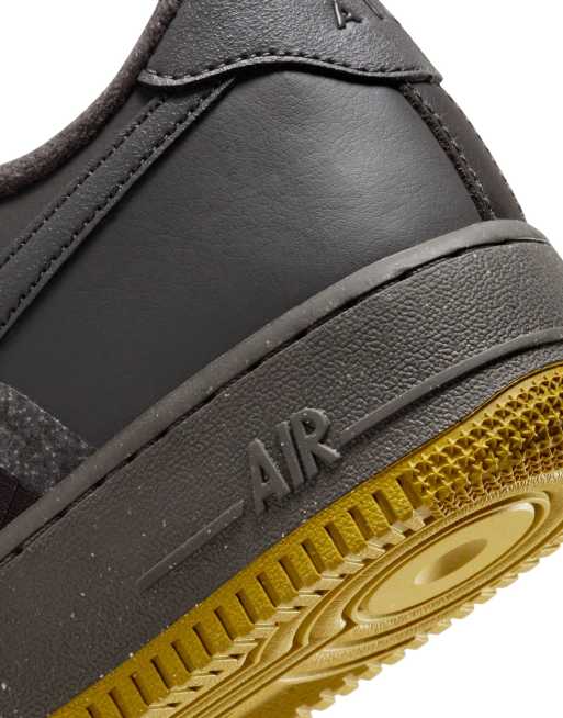 Air force 1 discount negras y marrones