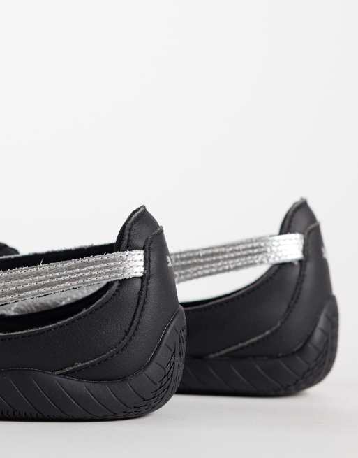 Zapatillas de deporte negras y metalizadas estilo merceditas Speedcat Nova de PUMA, 2 de 5
