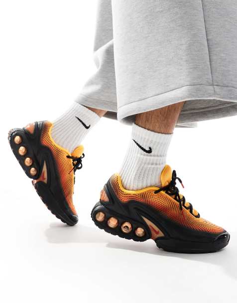 Zapatillas de deporte negras y naranjas Air Max DN de Nike - view 1