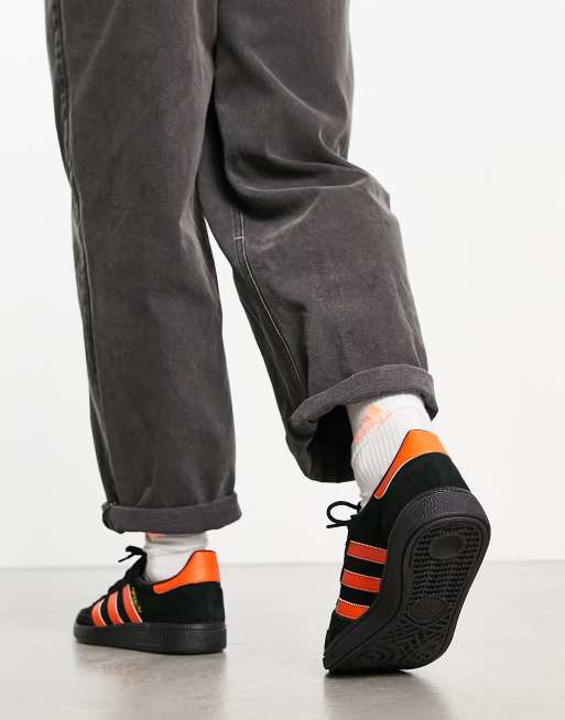 Zapatillas adidas negras y naranjas new arrivals