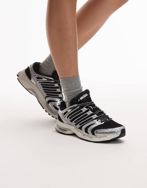 Zapatillas de deporte negras y plateadas Control 5 de adidas Originals  - view 1