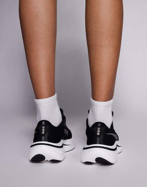 Zapatillas de deporte negras y plateadas para correr Ride 19 de Saucony, 3 de 5