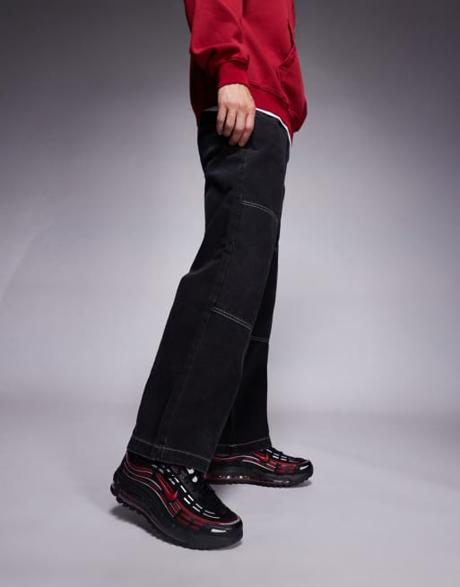 Zapatillas de deporte negras y rojas Air Max TL 2.5 de Nike, 5 de 5