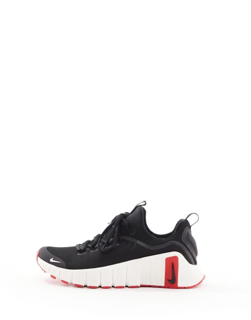 Zapatillas de deporte negras y rojas Free Metcon 6 de Nike Training, 2 de 5