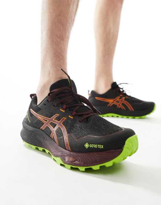 Zapatillas de Trail ASICS Gel-Trabuco 11 Gtx Hombre Negro/Rojo