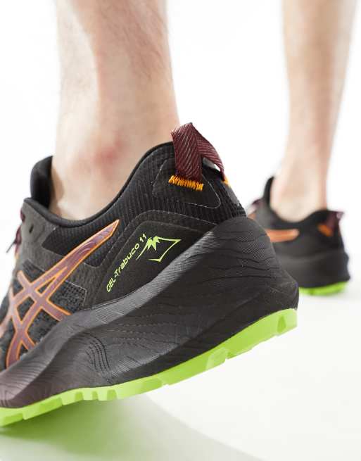 Zapatillas de Trail ASICS Gel-Trabuco 11 Gtx Hombre Negro/Rojo