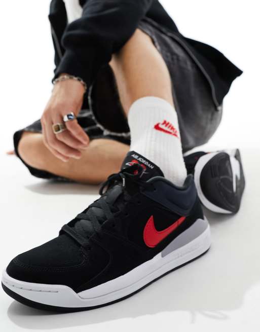 Zapatillas de deporte negras y rojas Jordan Stadium 90 de Jordan