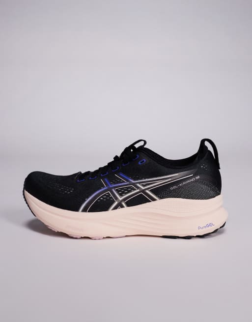 Zapatillas de deporte negras y rosa perla para correr Gel-Kayano 32 de Asics, 2 de 5