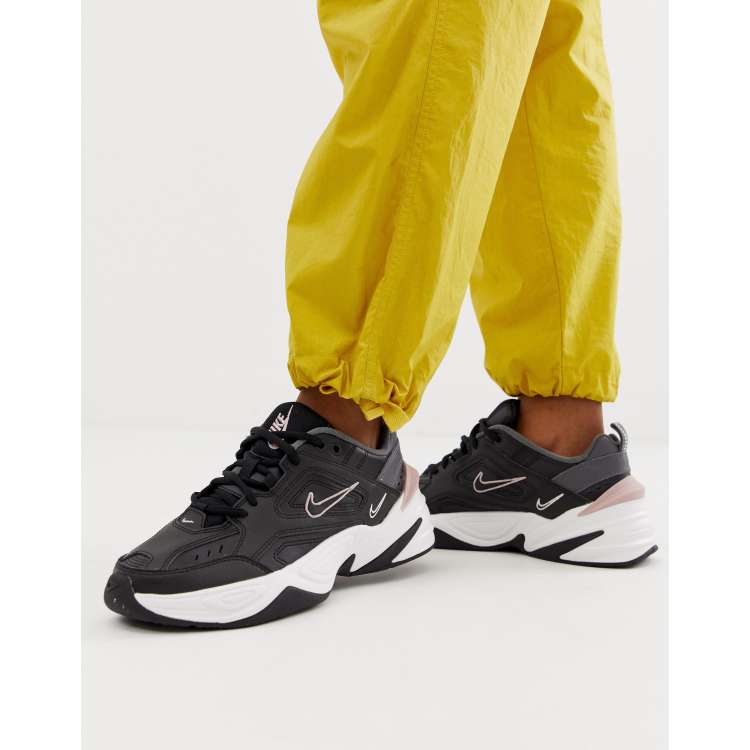 Zapatillas negras y rosas M2K Tekno Nike | ASOS