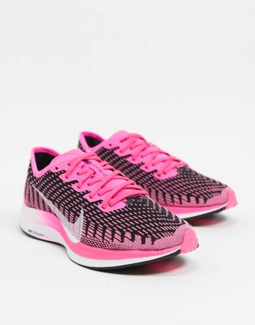 Apto luego Amperio Zapatillas de deporte negras y rosas Pegasus Turbo de Nike Running | ASOS