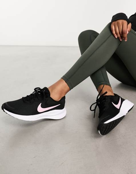 Zapatillas De Deporte Negras Para Mujer De Nike