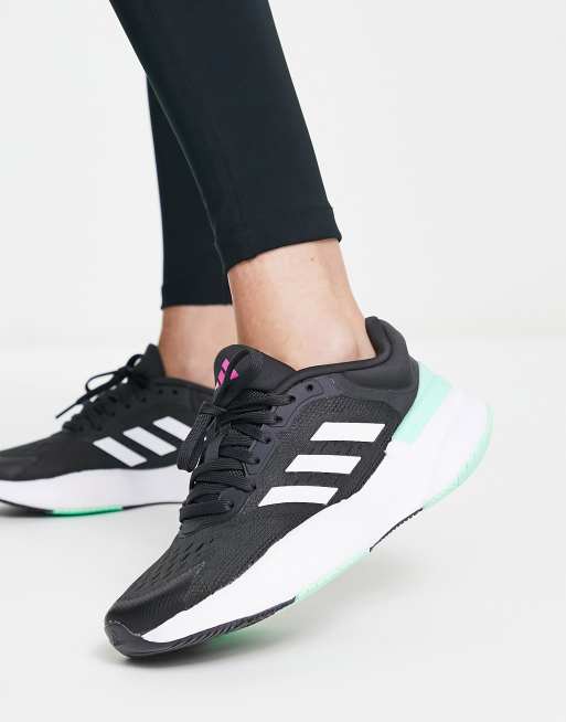 Adidas verdes shop y negras