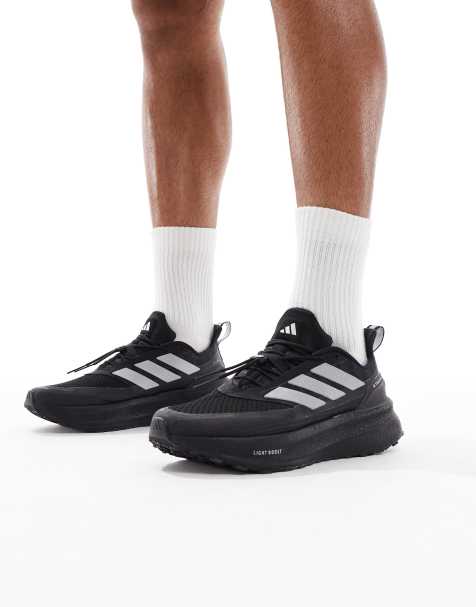 Zapatillas de deporte negro básico y plateado metalizado Ultraboost 5 TR de adidas Performance - view 1