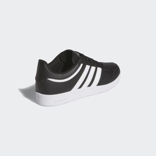 Zapatillas de deporte negro núcleo y blanco nube Hoops 4.0 de adidas Performance, 4 de 4
