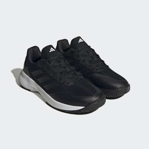 Zapatillas de deporte negro núcleo y grises para tenis Gamecourt 2.0 de adidas Performance - view 1