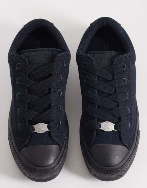 Zapatillas de deporte negro triple Chuck Taylor All Star Extreme Ox de Converse, 3 de 5